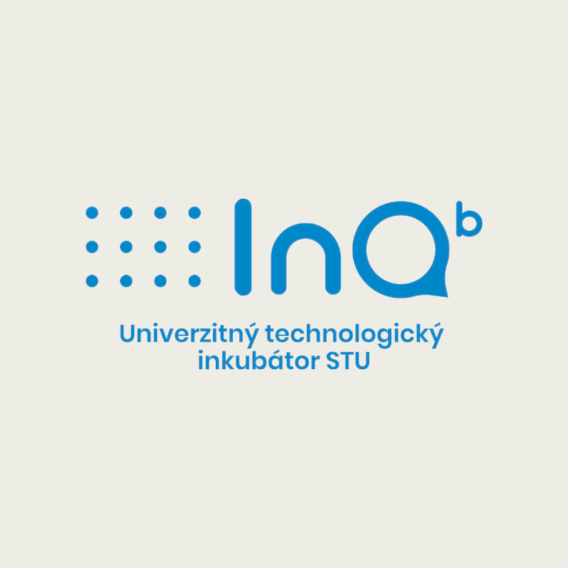 Logo InQb — Univerzitný technologický inkubátor STU